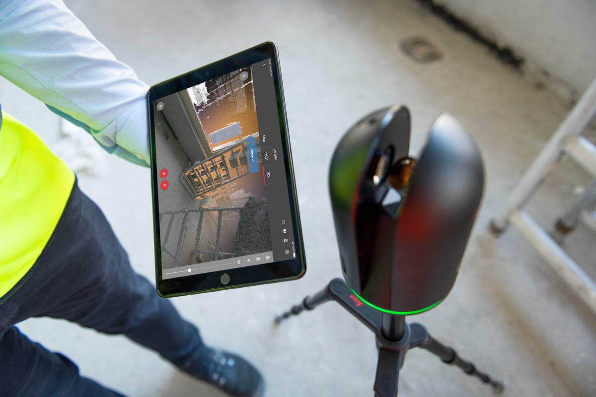 Rent a Laser Scanner Leica BLK360